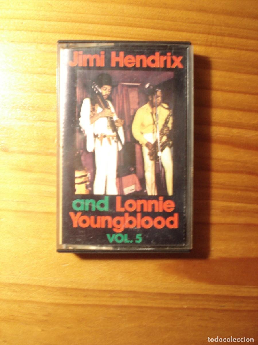 Casetes antiguos: Jimi Hendrix y Lonnie Youngblood Vol. 5 K7 Italia