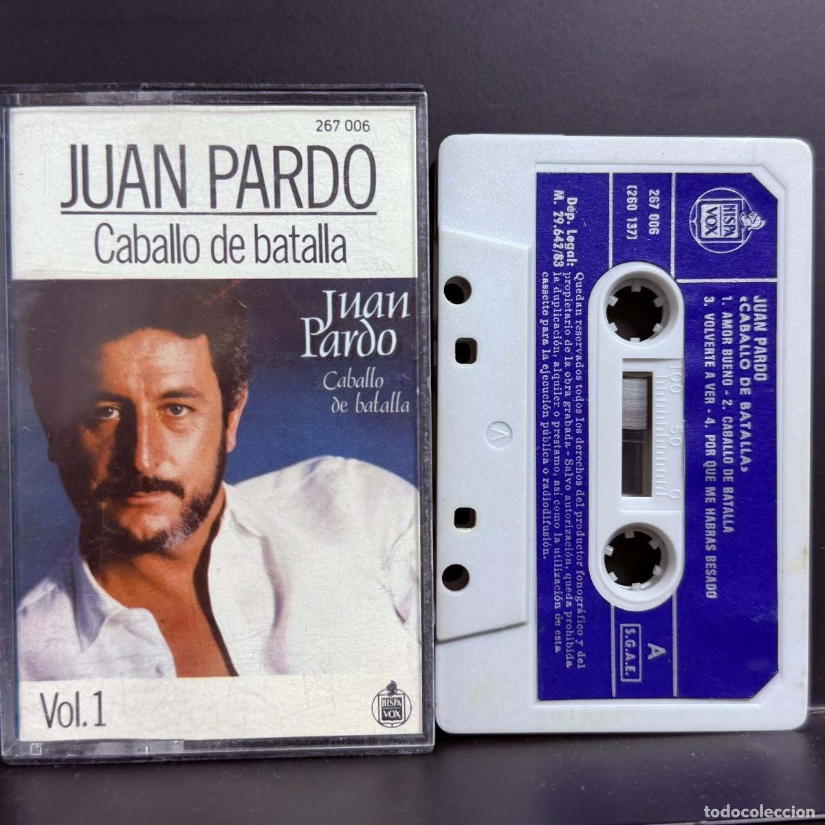 Casetes antiguos: Juan Pardo ● Caballo De Batalla Vol. 1 ● [Cassette, Album] 1983 Spain