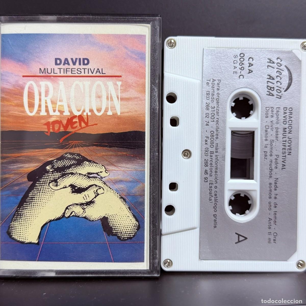 Casetes antiguos: Multifestival David ● Oraci&oacute;n Joven ● [Cassette] 1990 Spain - rare
