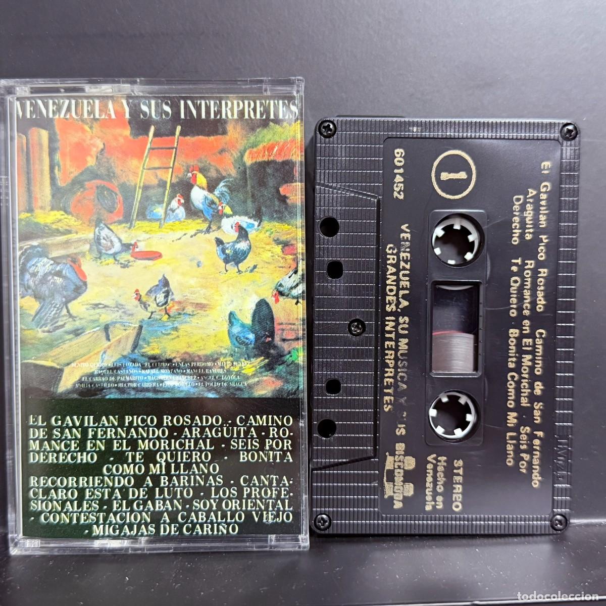 Casetes antiguos: Various ● &rdquo;Venezuela y sus Int&eacute;rpretes&rdquo; ● [Cassette, Compilation] 1990 Venezuela - rare -