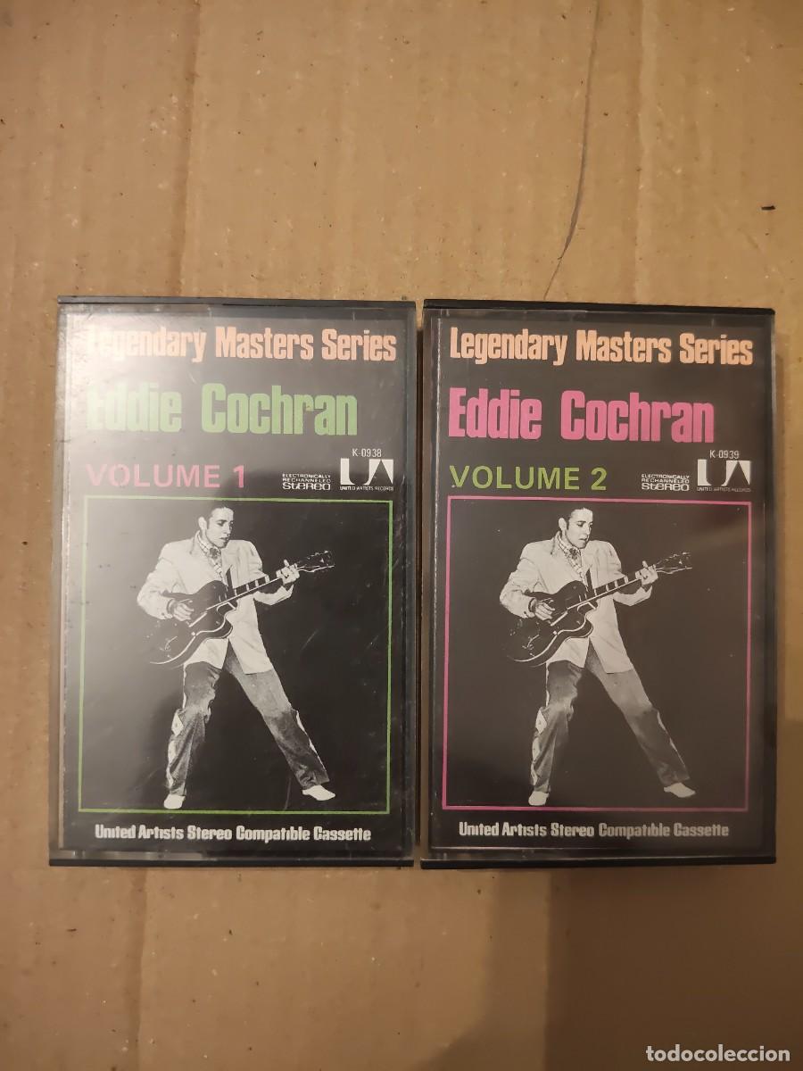 Casetes antiguos: Eddie Cochran. Legendary m&aacute;ster series