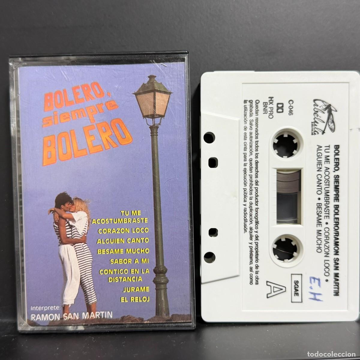 Casetes antiguos: Various ● Bolero siempre Bolero ● [Cassette] 1990 Spain - Lib&eacute;lula - rare