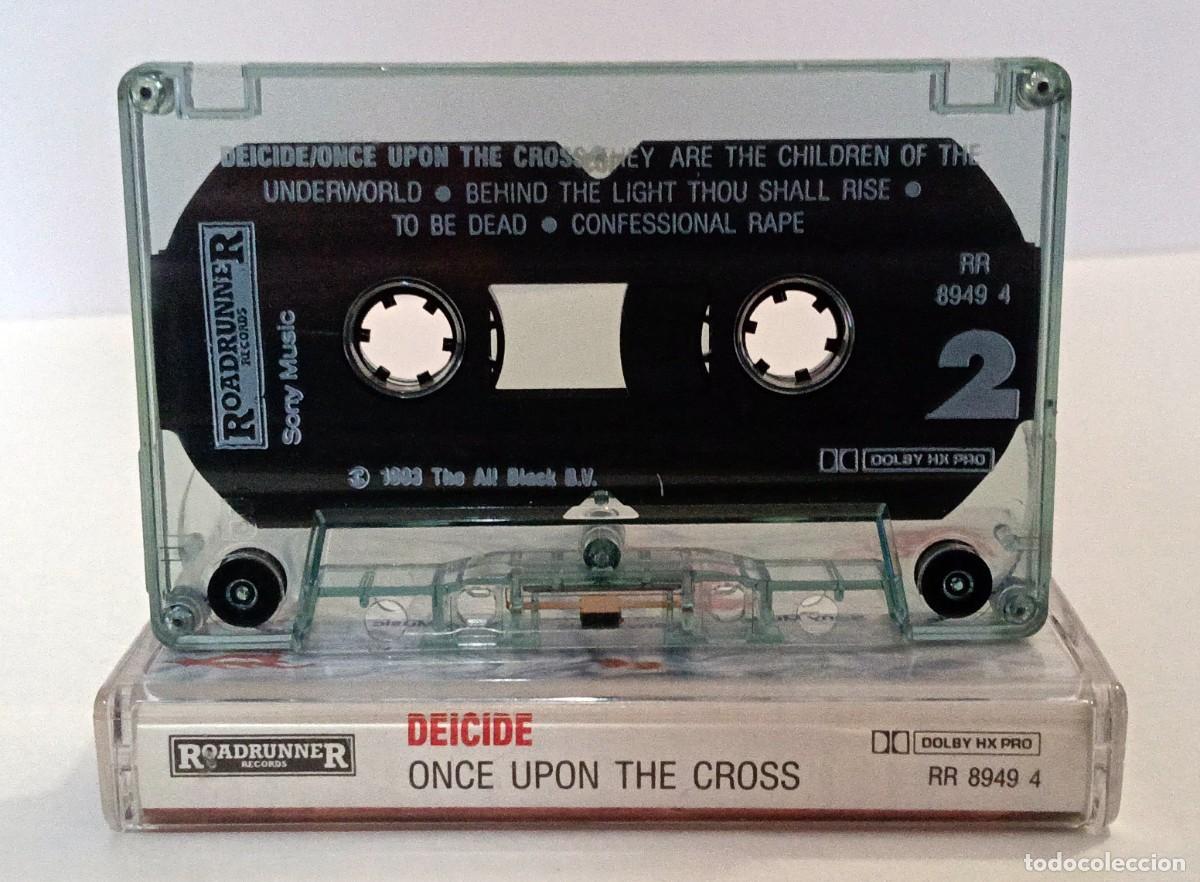 Casetes antiguos: CASSETTE DEICIDE - ONCE UPON THE CROSS - Foto 2