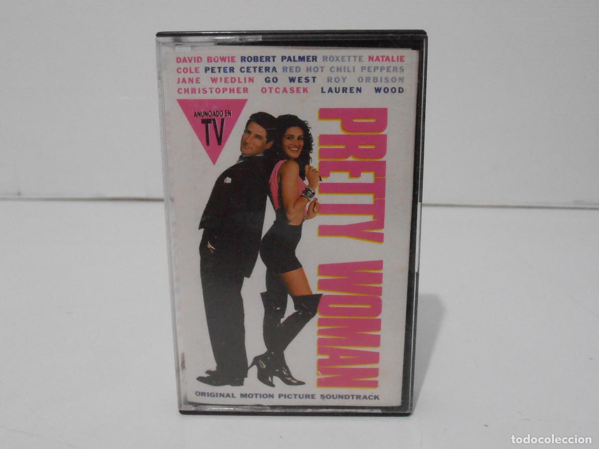 Casetes antiguos: CINTA CASSETTE PRETTY WOMAN, DAVID BOWIE, ROXETTE, RED HOT CHILI PEPPERS, HISPABOX