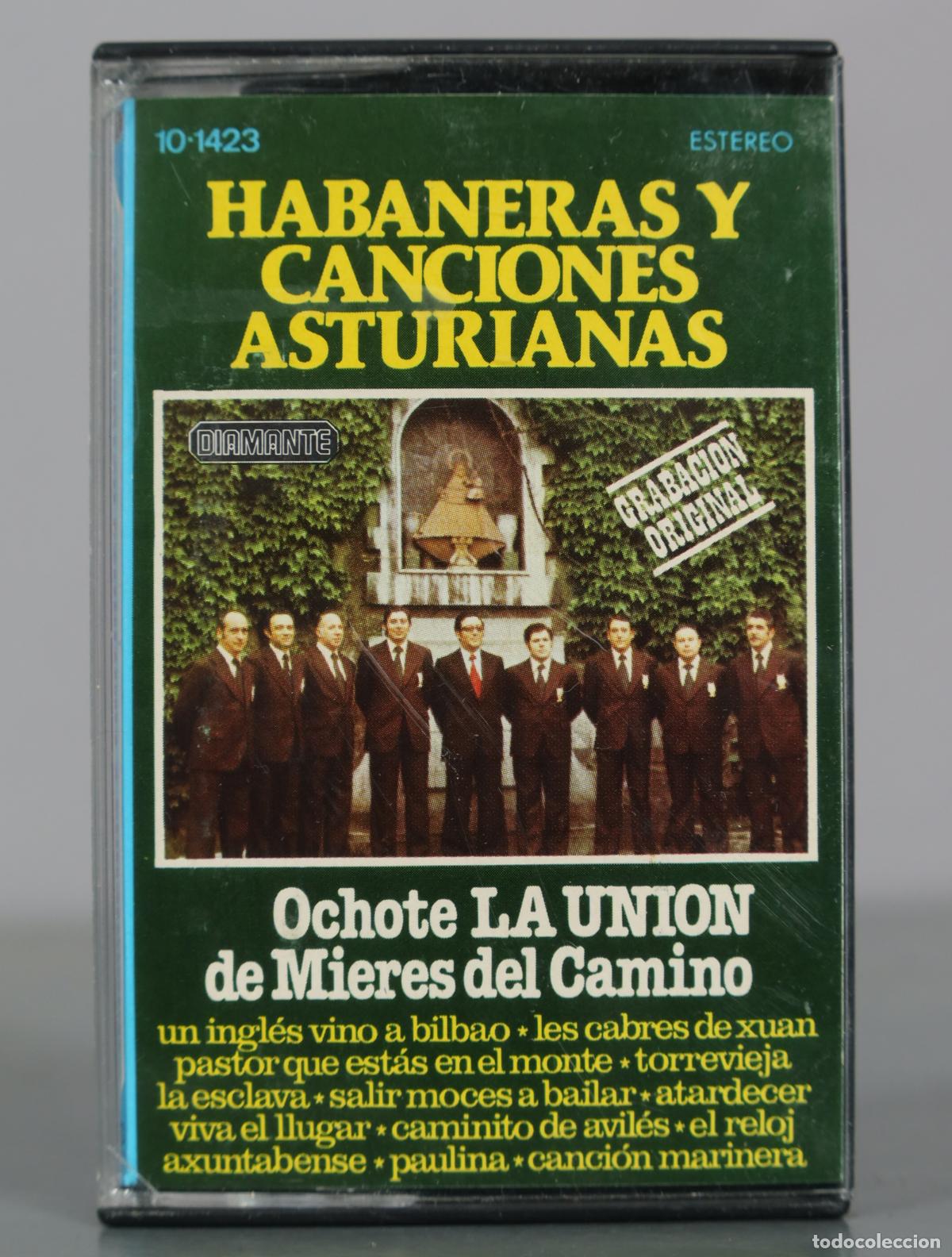 Casetes antiguos: CASSETTE. Habaneras y Canciones Asturianas - Ochote La Union de Mieres del Camino