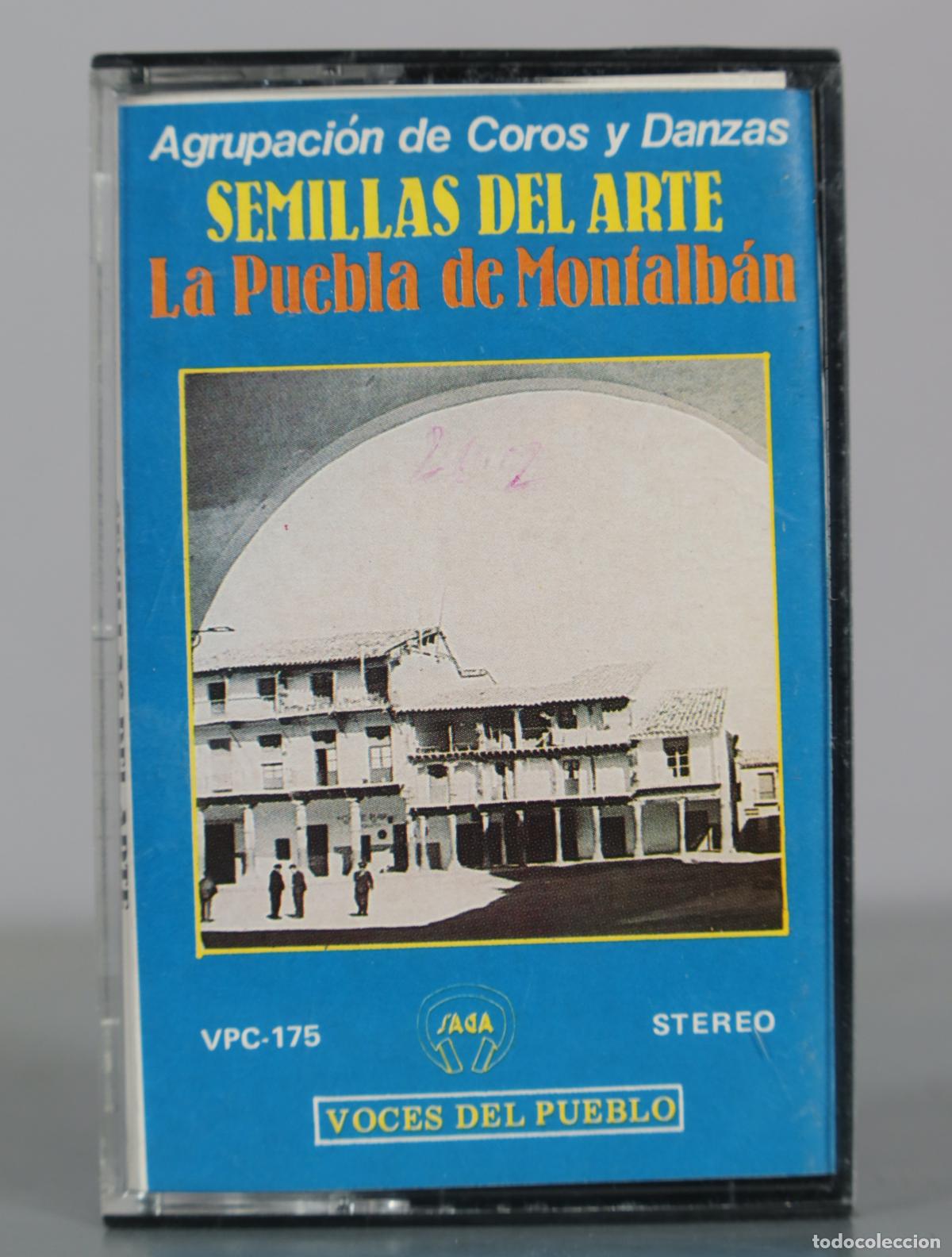Casetes antiguos: CASSETTE. Semillas Del Arte - Agrupaci&oacute;n de Coros y Danzas La Puebla de Montalb&aacute;n - Saga