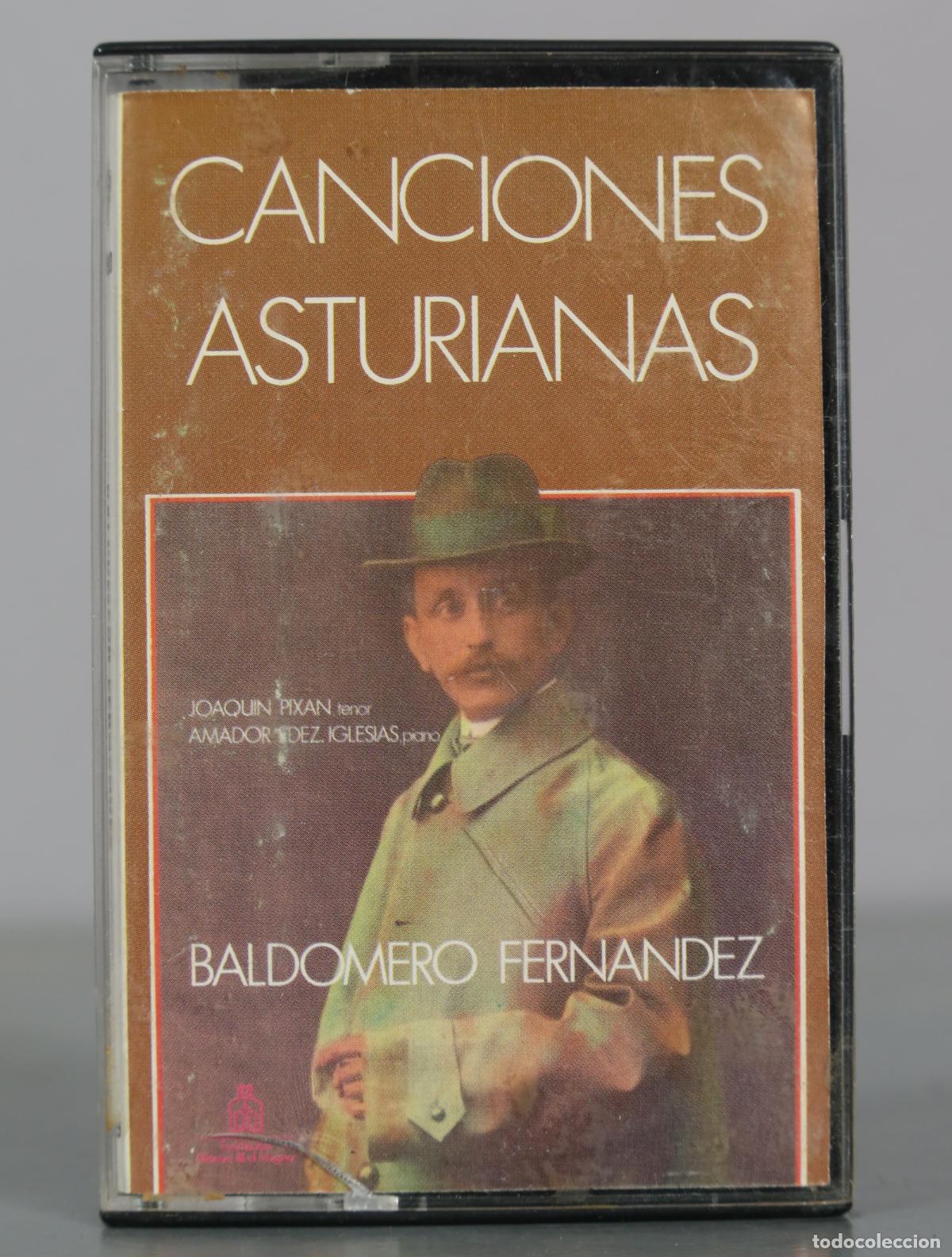 Casetes antiguos: CASSETTE. Canciones Asturianas - Baldomero Fernandez - Joaquin Pixan, Amador Fdez. Iglesias