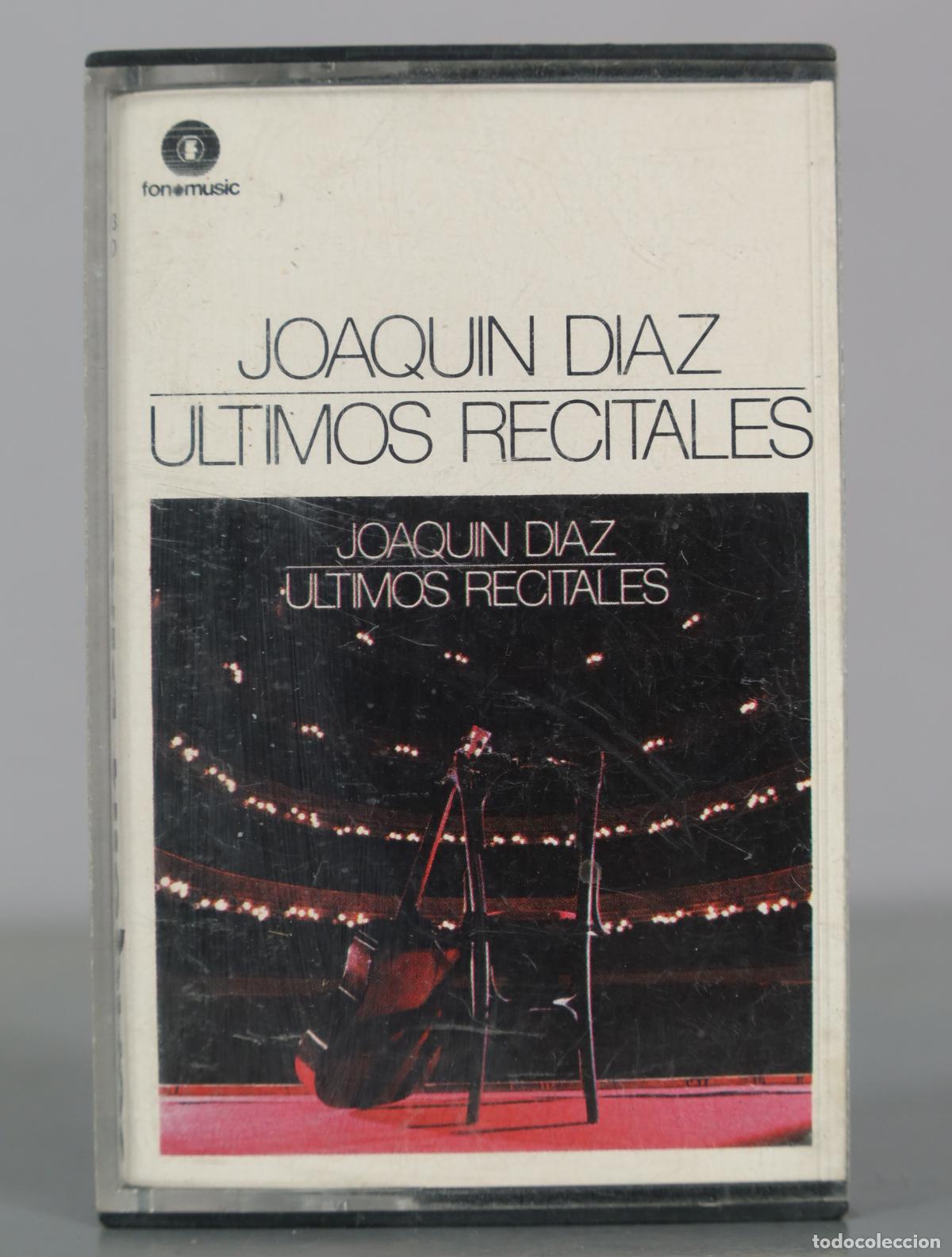 Casetes antiguos: CASSETTE. Ultimos Recitales - Joaquin Diaz - Fonofrom