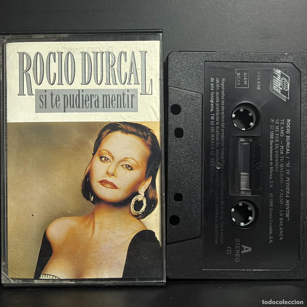 Casetes antiguos: Rocio Durcal ● Si Te Pudiera Mentir ● [Cassette, Album] 1990