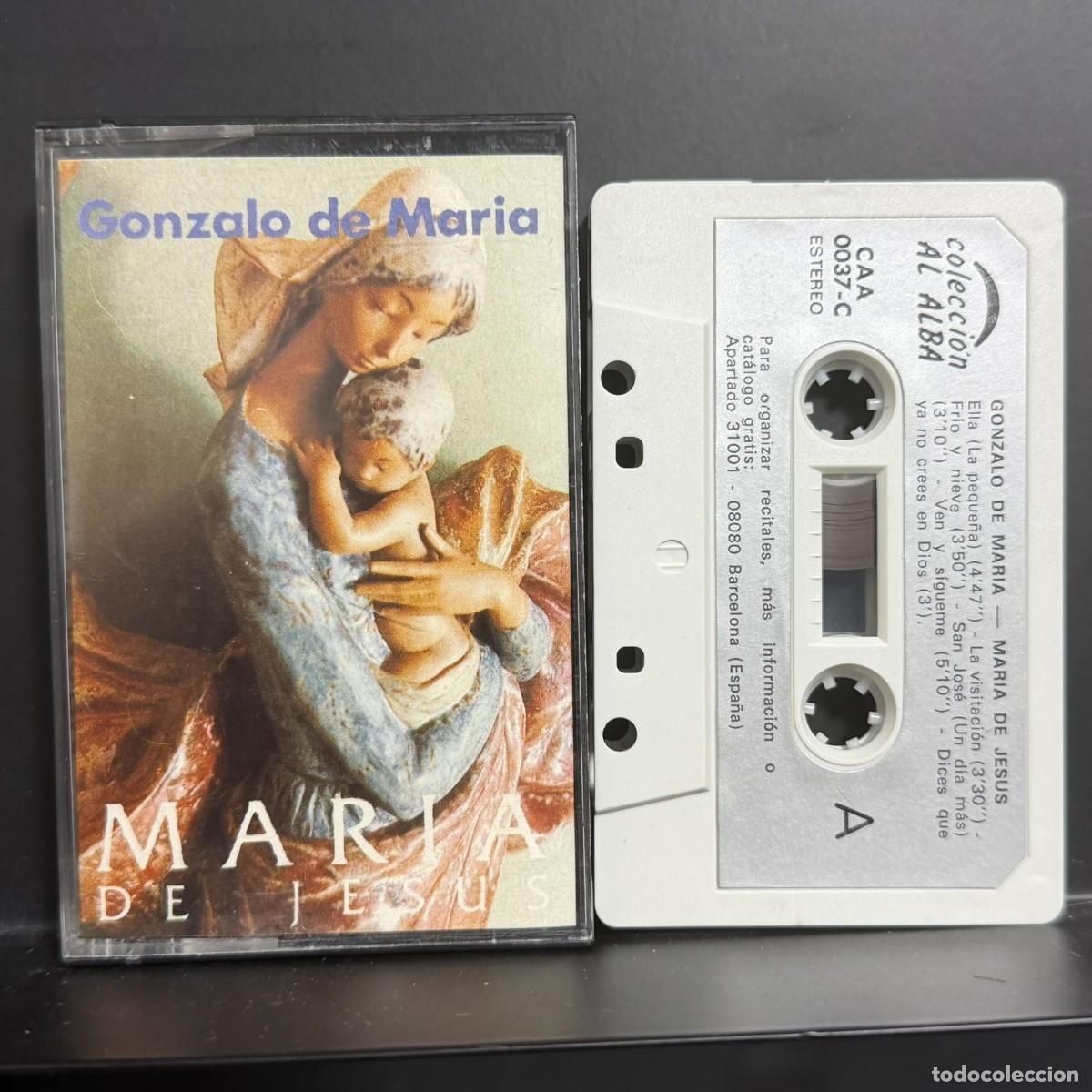 Casetes antiguos: Gonzalo de Mar&iacute;a (Padre Gonzalo Mazarrasa) ● &rdquo;Mar&iacute;a de Jes&uacute;s&rdquo; ● Cassette, Album 1993