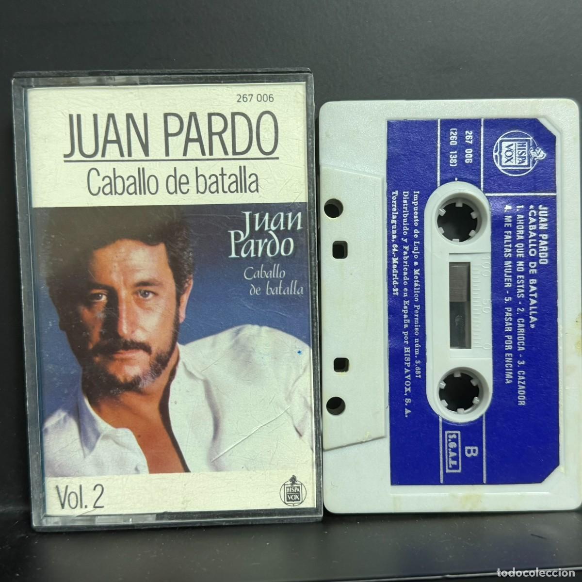 Casetes antiguos: Juan Pardo ● Caballo De Batalla Vol. 2 ● [Cassette, Album] 1983 Spain