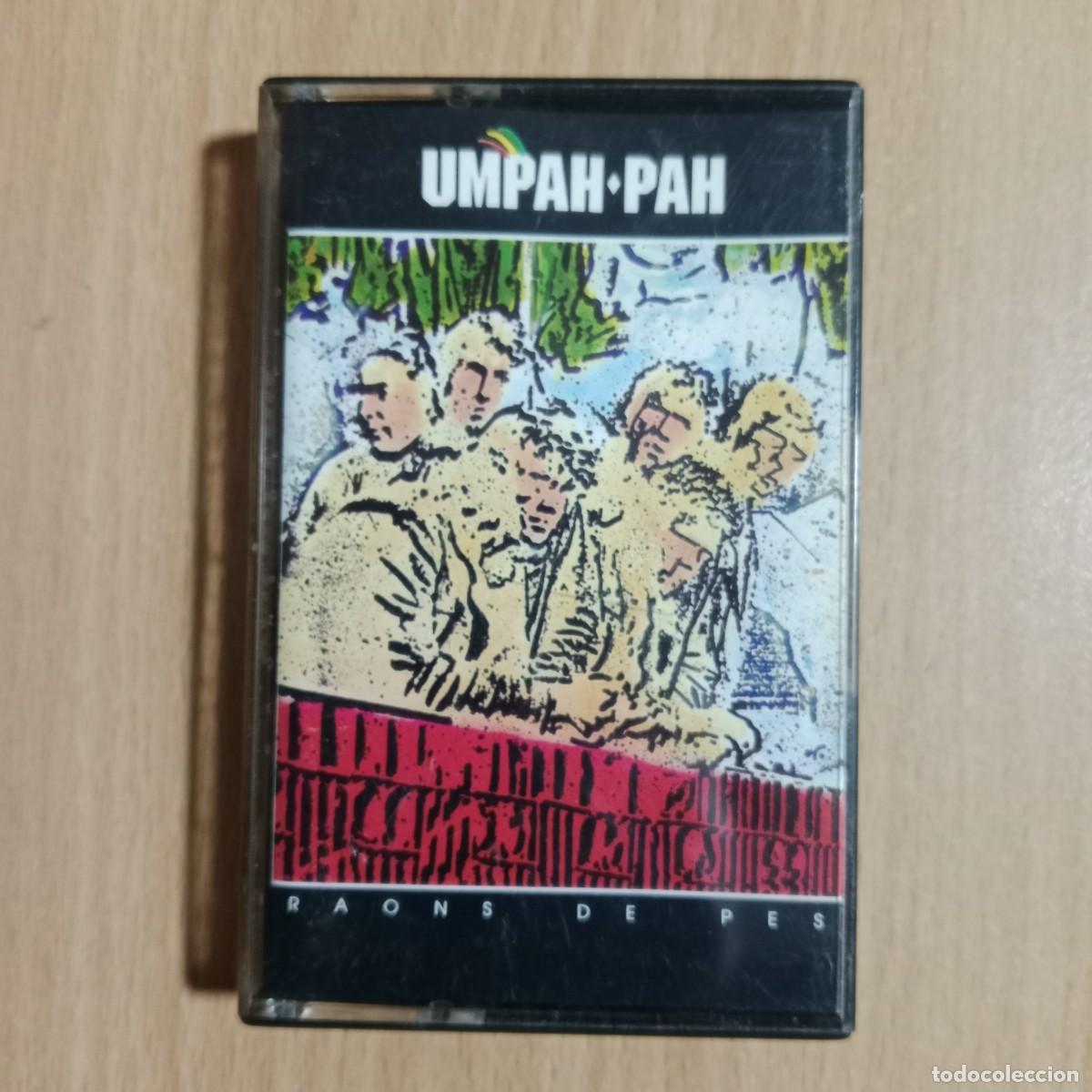 Casetes antiguos: RAONS DE PES - UMPAH PAH - CASSETTE - M&Uacute;SICA EN CATAL&Agrave; - DISCOS SALSETA - A&Ntilde;O 1991.