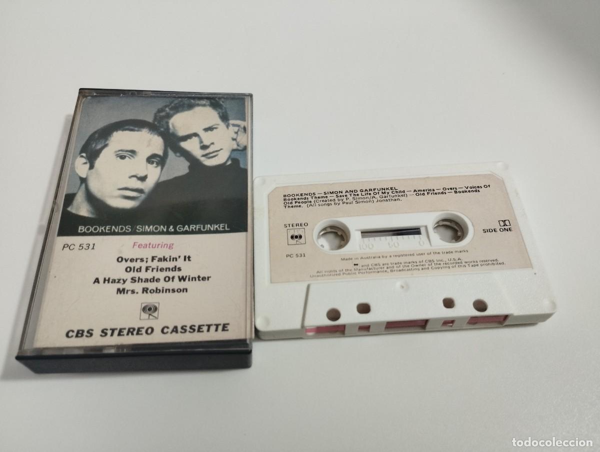 Casetes antiguos: SIMON Y GARFUNKEL / BOOKENDS AUSTRALIA 1968 MUY RARO!!