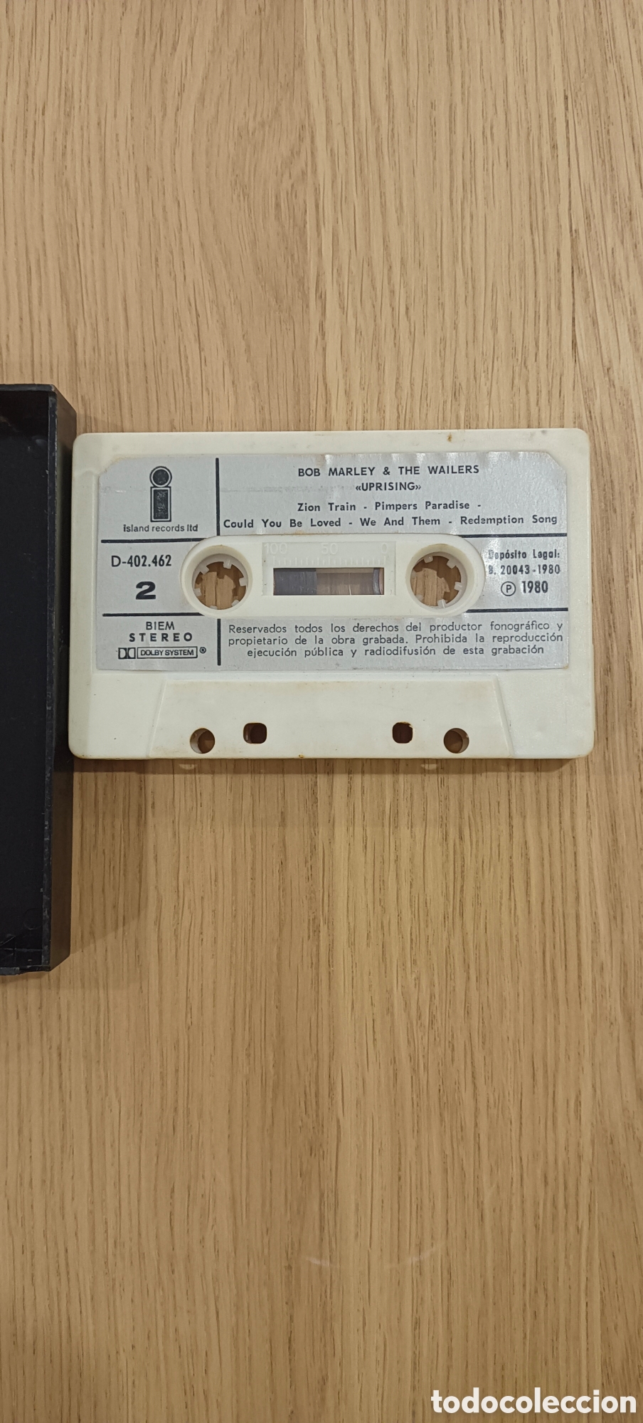 Casetes antiguos: Uprising Bob Marley Cassette - Foto 3