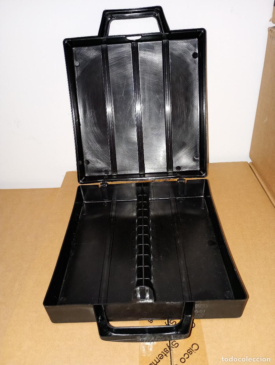 Casetes antiguos: MALETIN ARCHIVADOR DE VIAJE PARA 24 CASSETTES A&Ntilde;OS 70-80