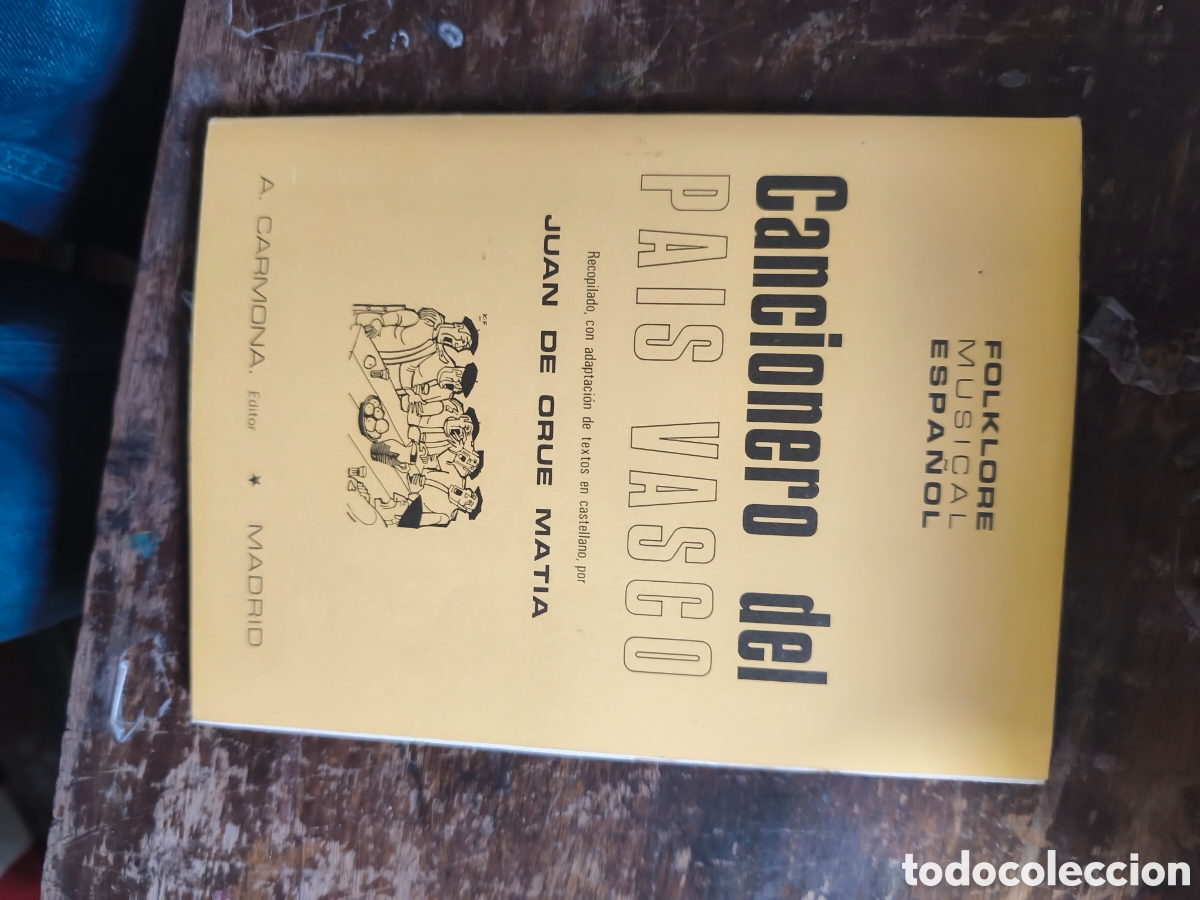 Casetes antiguos: Cancionero del Pa&iacute;s Vasco Juan de Orue Matia