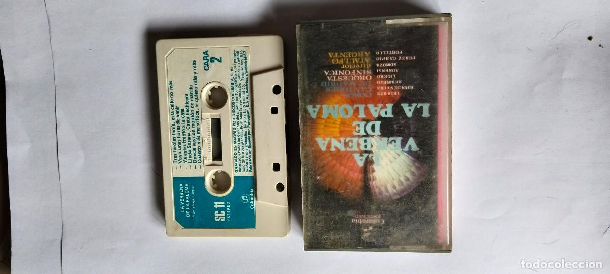 Casetes antiguos: casete LA VERBENA DE LA PALOMA -- LEER ANUNCIO