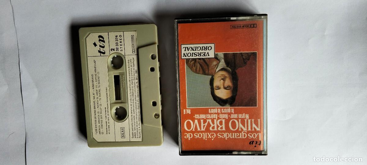 Casetes antiguos: casete LOS GRANDES EXITOS DE NINNO BRAVO . volumen 6 -- LEER ANUNCIO