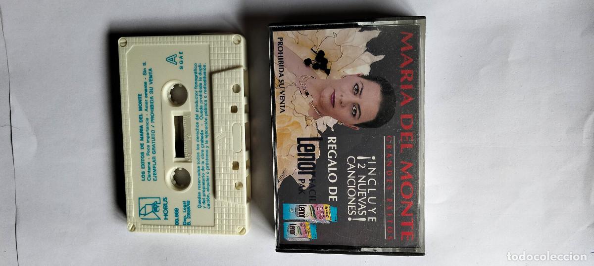 Casetes antiguos: casete MARIA DEL MONTE . GRANDES EXITOS -- LEER ANUNCIO