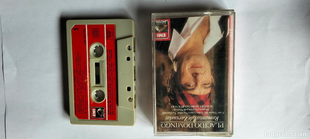 Casetes antiguos: casete PLACIDO DOMINGO . ROMANZAS DE ZARZUELA -- LEER ANUNCIO