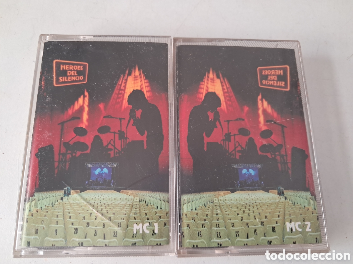 Casetes antiguos: H&Eacute;ROES DEL SILENCIO - PARASIEMPRE. 1996,DOBLE CASETTE