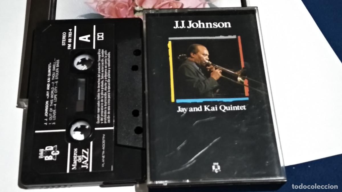 Casetes antiguos: J.J. JOHNSON / JAY AND KAI QUINTET - MAESTROS DEL JAZZ 1989 CASETE CINTA CASSETTE