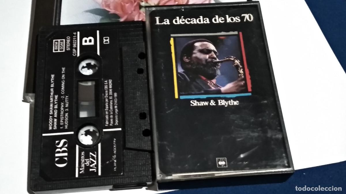 Casetes antiguos: LA D&Eacute;CADA DE LOS 70 / SHAW & BLYTHE - MAESTROS DEL JAZZ 1989 CASETE CINTA CASSETTE