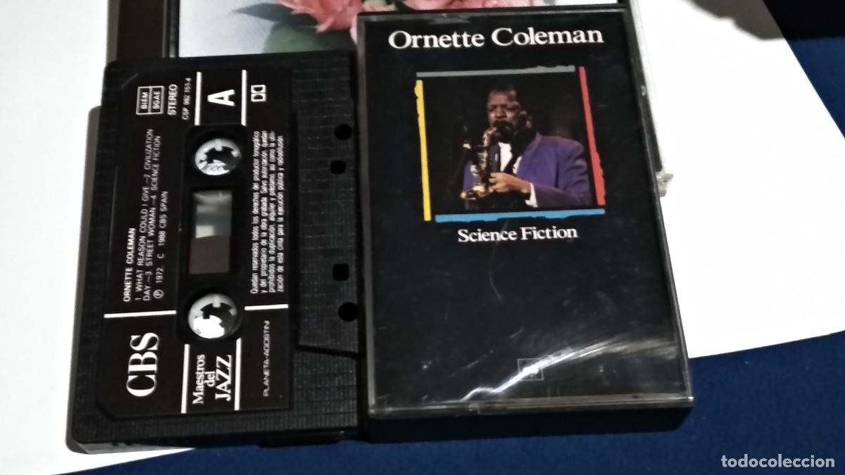 Casetes antiguos: ORNETTE COLEMAN / SCIENCE FICTION - MAESTROS DEL JAZZ 1989 CASETE CINTA CASSETTE