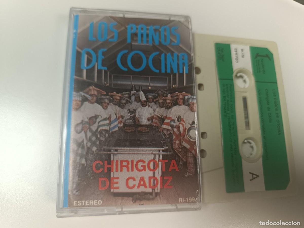 Casetes antiguos: ANTIGUA CINTA CASSETTE DE CARNAVALES DE CADIZ, A&Ntilde;OS 80 LOS PA&Ntilde;OS DE COCINA