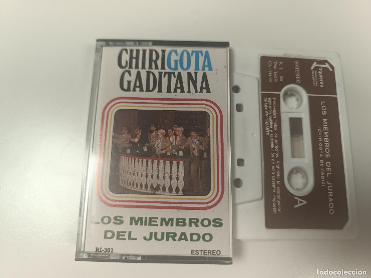 Casetes antiguos: ANTIGUA CINTA CASSETTE DE CARNAVALES DE CADIZ, A&Ntilde;OS 80 LOS MIEMBROS DEL JURADO