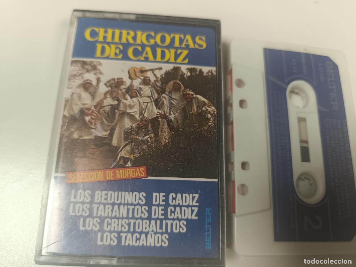 Casetes antiguos: ANTIGUA CINTA CASSETTE DE CARNAVALES DE CADIZ, A&Ntilde;OS 80 SELECCION DE MURGAS