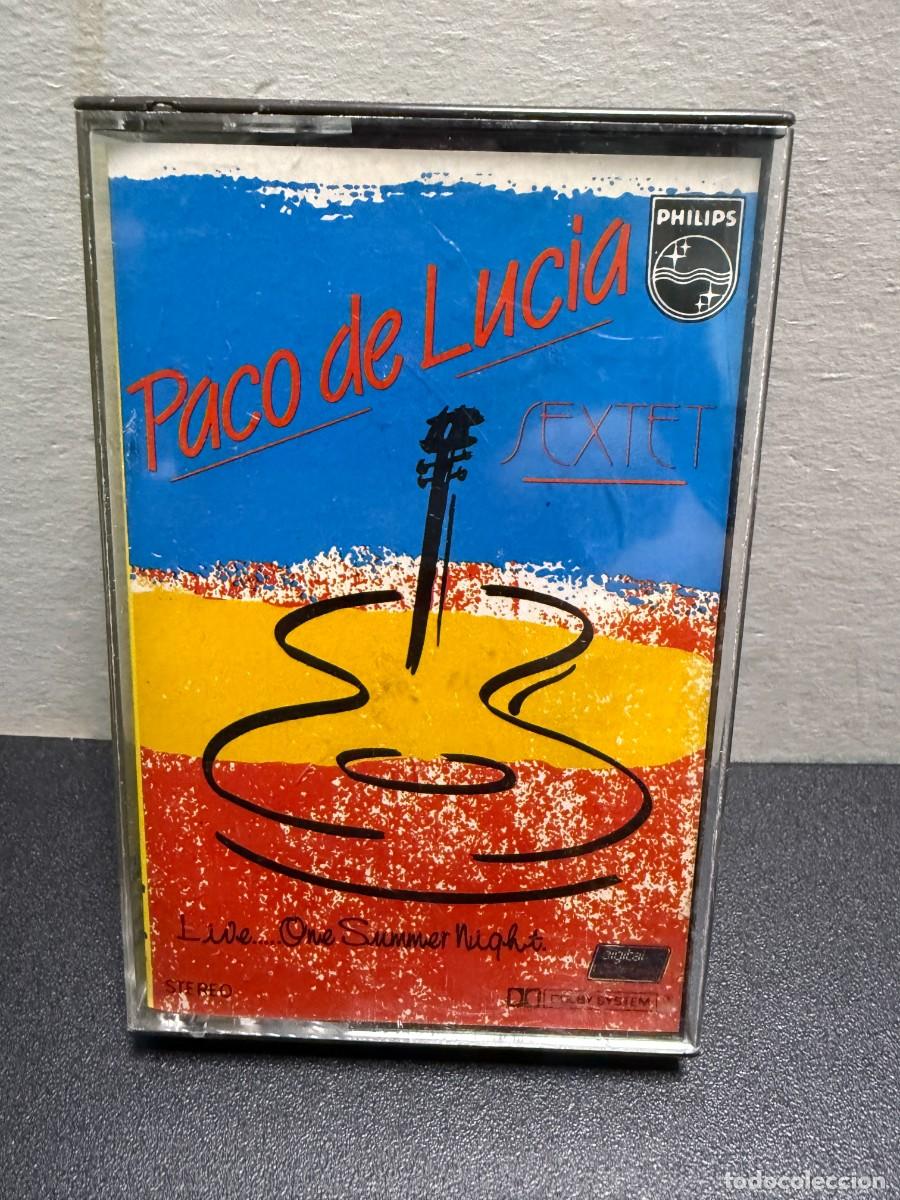Casetes antiguos: Paco De Lucia Sextet - Live.....One Summer Night (Cassette)