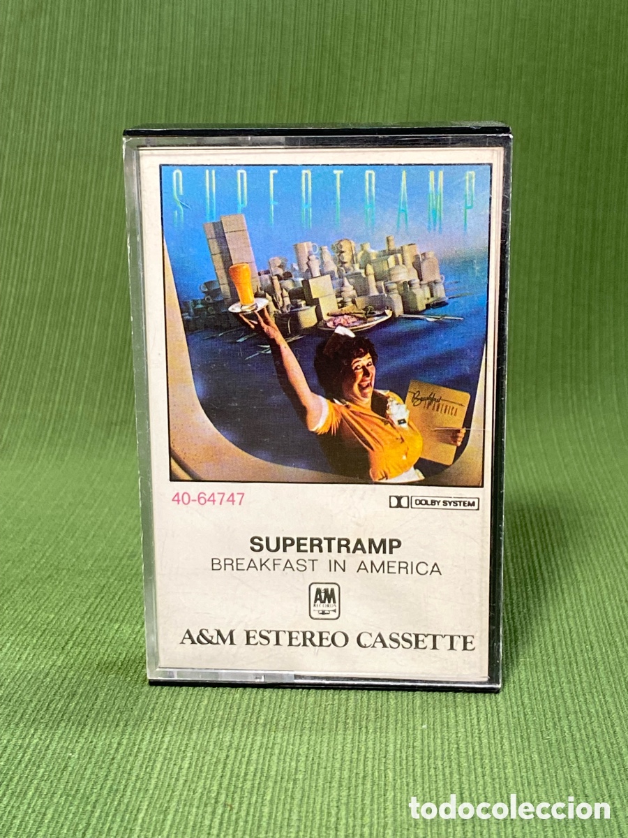 Casetes antiguos: Cinta de cassette Supertramp. Breakfast in America.