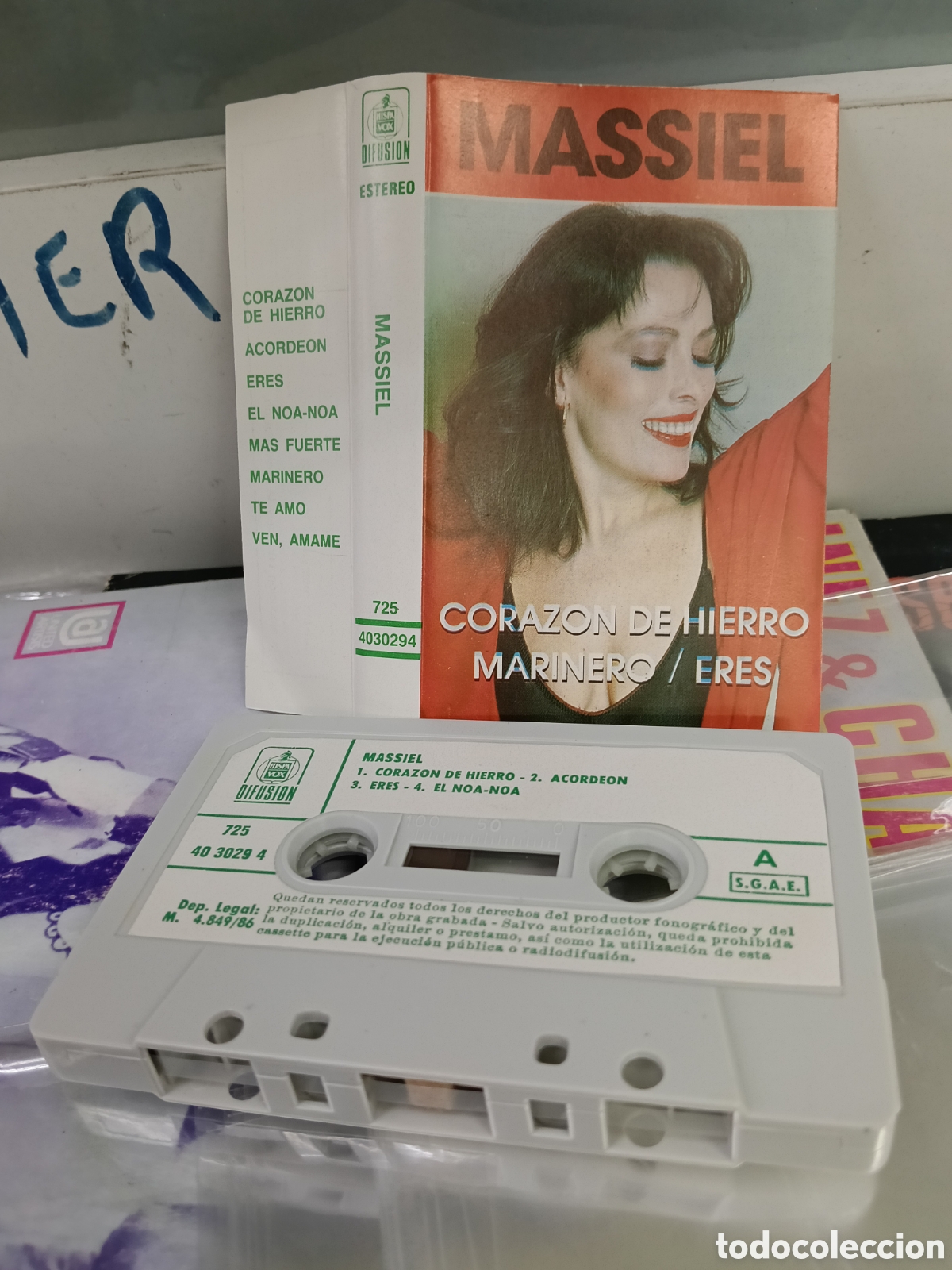Casetes antiguos: Massiel casete 1986 en muy buen estado
