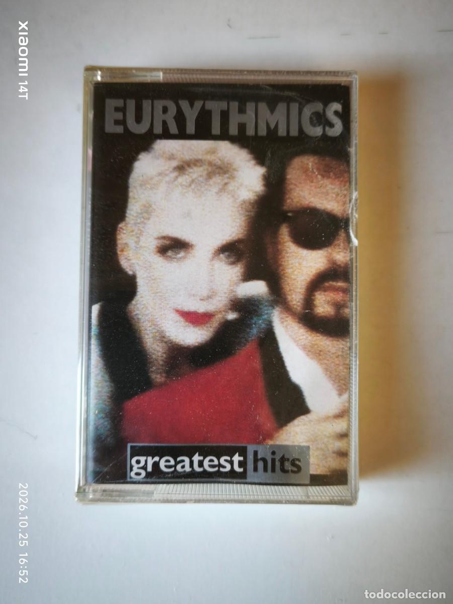Casetes antiguos: EURYTHMICS-GREATEST HITS. ( BMG 74856(7A). CASETE.