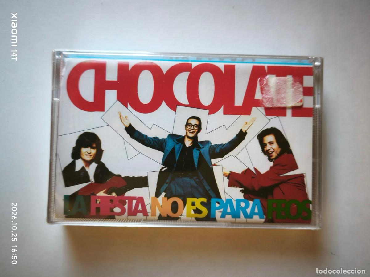 Casetes antiguos: CHOCOLATE-LA FIESTA NO ES PARA LOS FEOS. ( 74321-197804). CASETE.