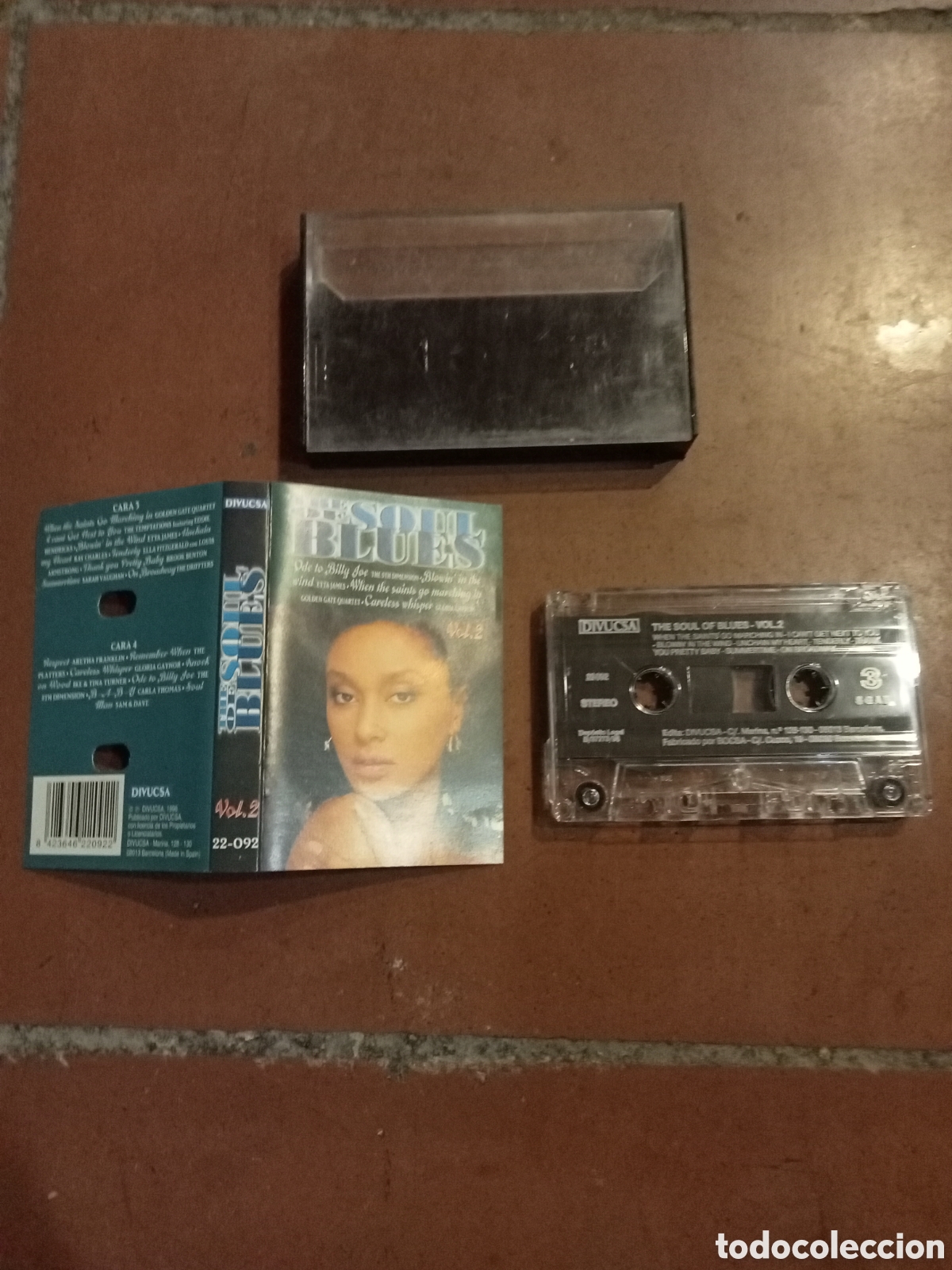 Casetes antiguos: Casset the soul of blues vol 2