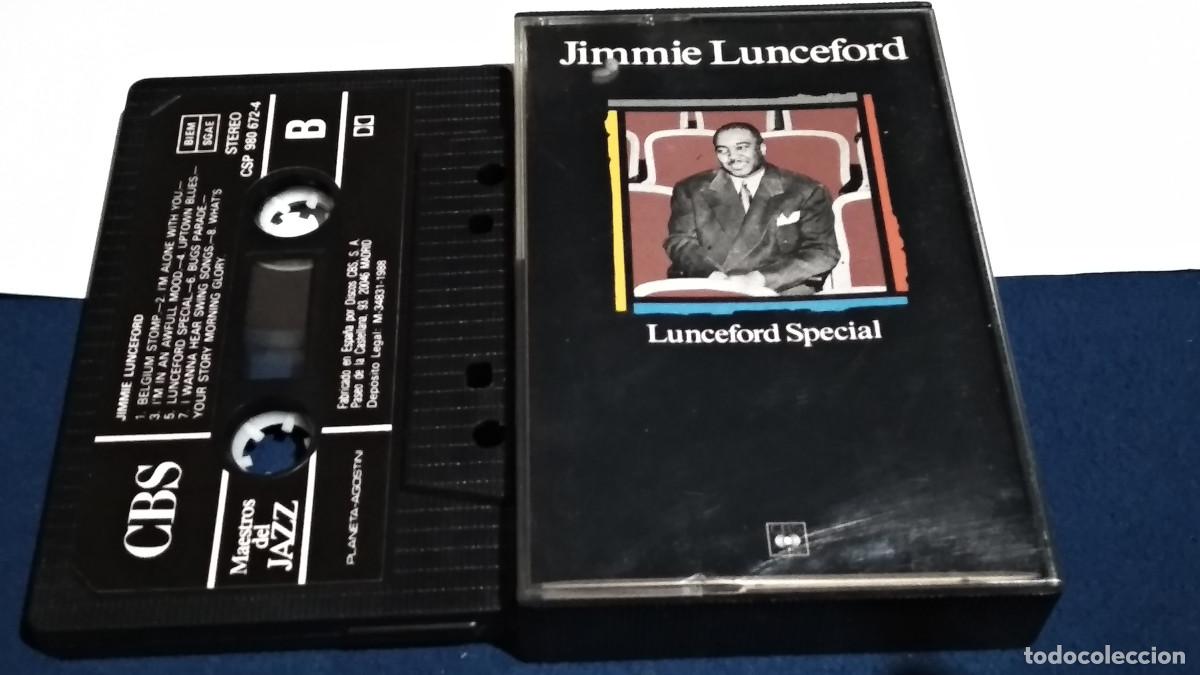 Casetes antiguos: JIMMIE LUNCEFORD / LUNCEFORD SPECIAL - MAESTROS DEL JAZZ 1989 CASETE CINTA CASSETTE