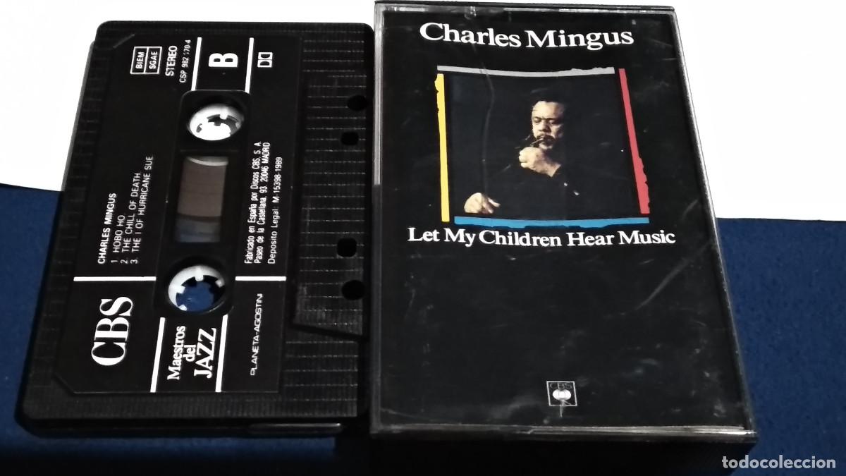 Casetes antiguos: CHARLES MINGUS / LET MY CHILDREN HEAR MUSIC - MAESTROS DEL JAZZ 1989 CASETE CINTA CASSETTE