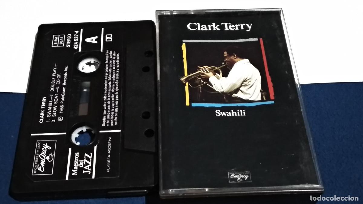 Casetes antiguos: CLARK TERRY / SWAHILI - MAESTROS DEL JAZZ 1989 CASETE CINTA CASSETTE