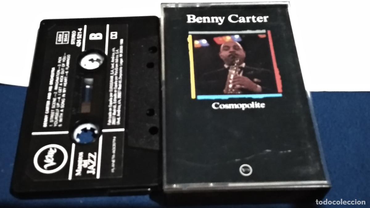 Casetes antiguos: BENNY CARTER / COSMOPOLITE - MAESTROS DEL JAZZ 1989 CASETE CINTA CASSETTE