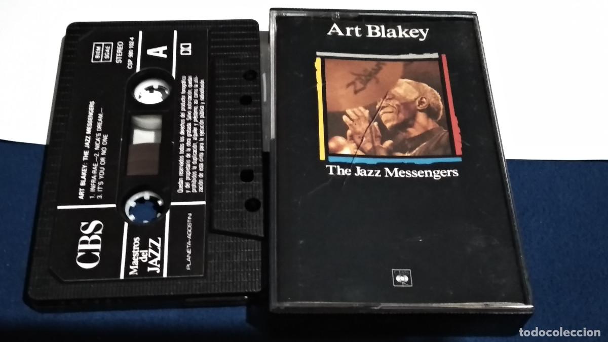 Casetes antiguos: ART BLAKEY / THE JAZZ MESSENGERS - MAESTROS DEL JAZZ 1989 CASETE CINTA CASSETTE