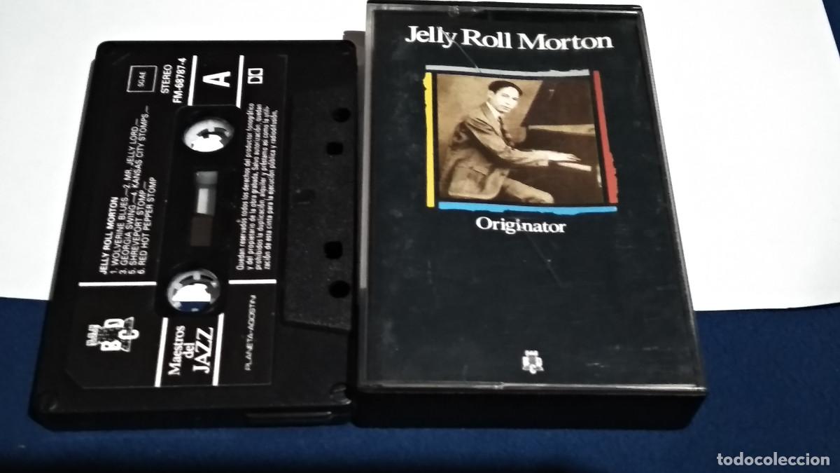 Casetes antiguos: JELLY ROLL MORTON / ORIGINATOR - MAESTROS DEL JAZZ 1989 CASETE CINTA CASSETTE