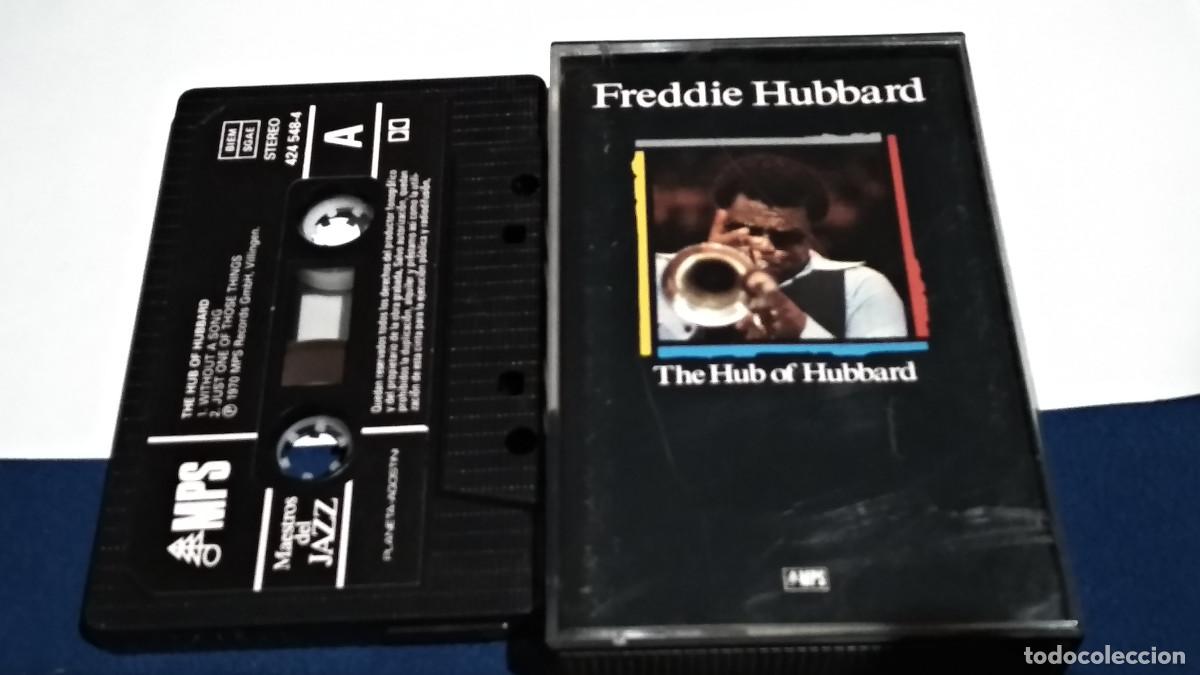 Casetes antiguos: FREDDIE HUBBARD / THE HUB OF HUBBARD - MAESTROS DEL JAZZ 1989 CASETE CINTA CASSETTE