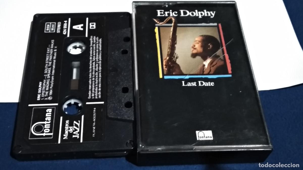 Casetes antiguos: ERIC DOLPHY / LAST DATE - MAESTROS DEL JAZZ 1989 CASETE CINTA CASSETTE