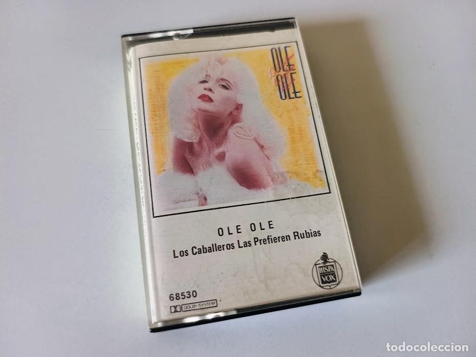 Casetes antiguos: Ole Ole - Los Caballeros Las Prefieren Rubias Cassette Edici&oacute;n Argentina (FREE SHIPPING)