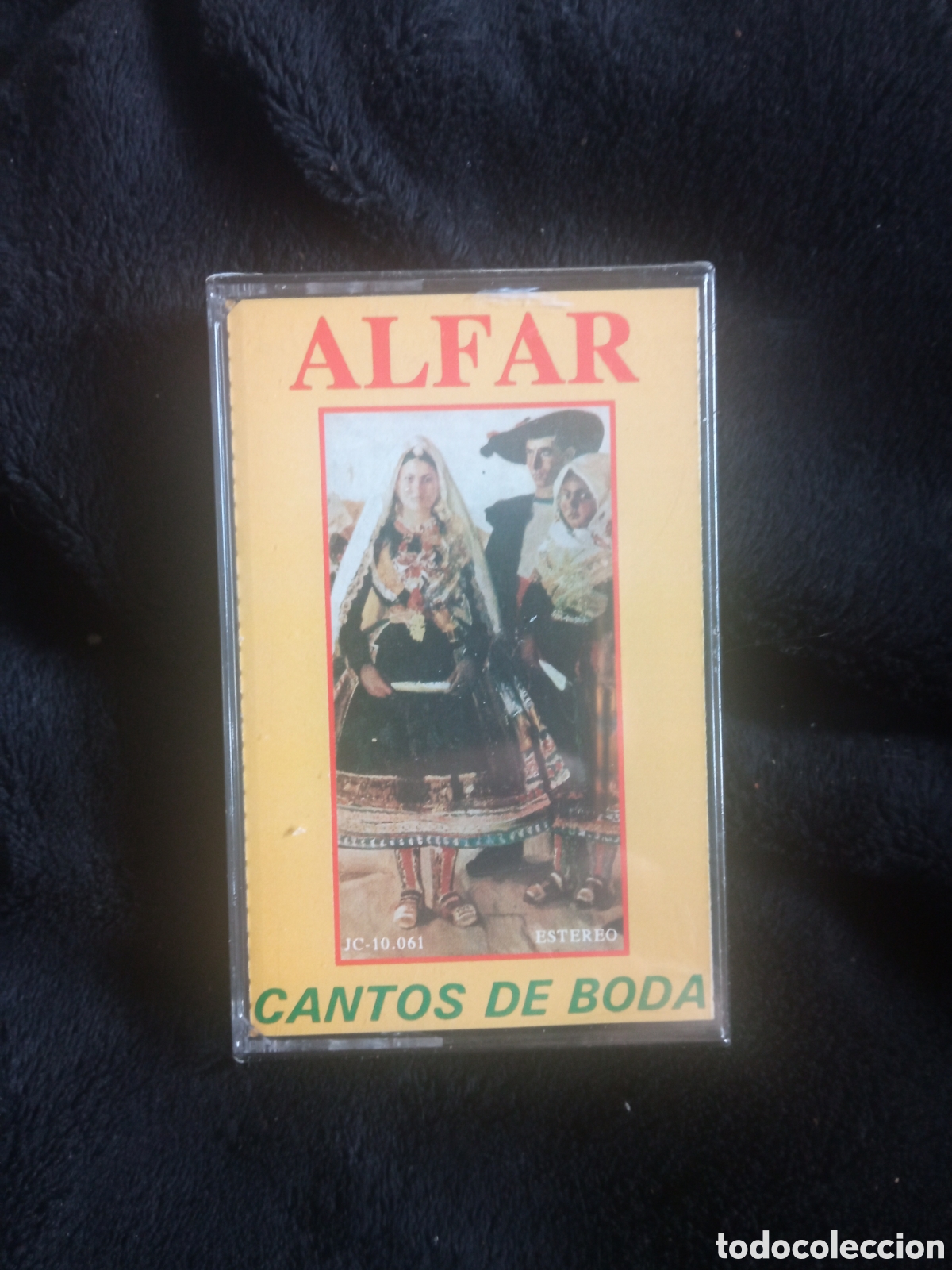 Casetes antiguos: Cinta casete del grupo Folk Alfar, Cantos de Boda, Precintada