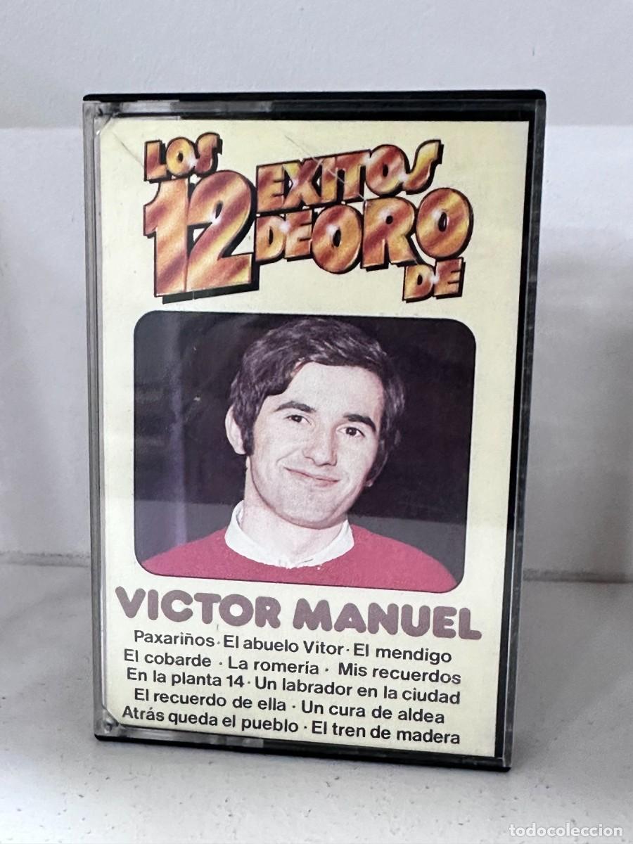 Casetes antiguos: Victor Manuel- Los 12 Exitos De Oro De Victor Manuel (Cassette) - Foto 1