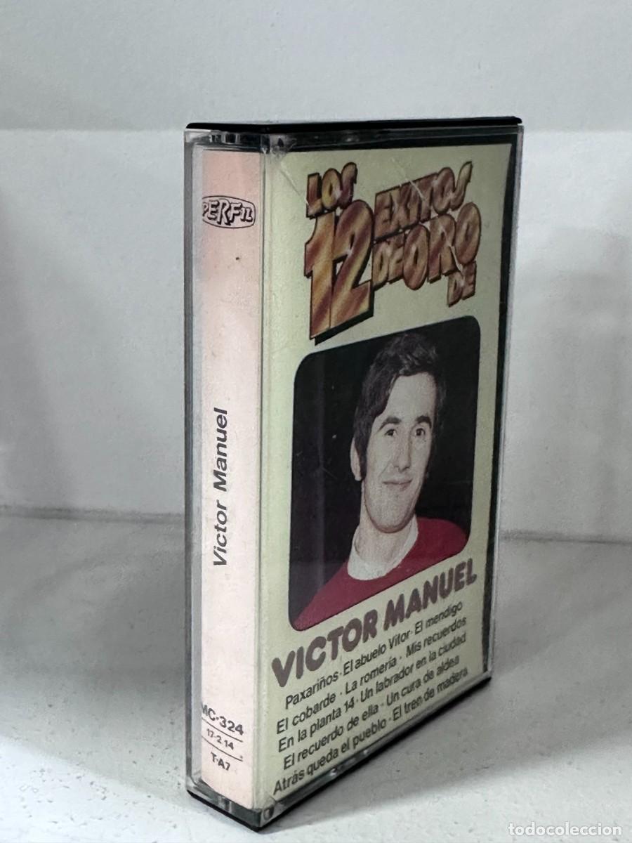 Casetes antiguos: Victor Manuel- Los 12 Exitos De Oro De Victor Manuel (Cassette) - Foto 3