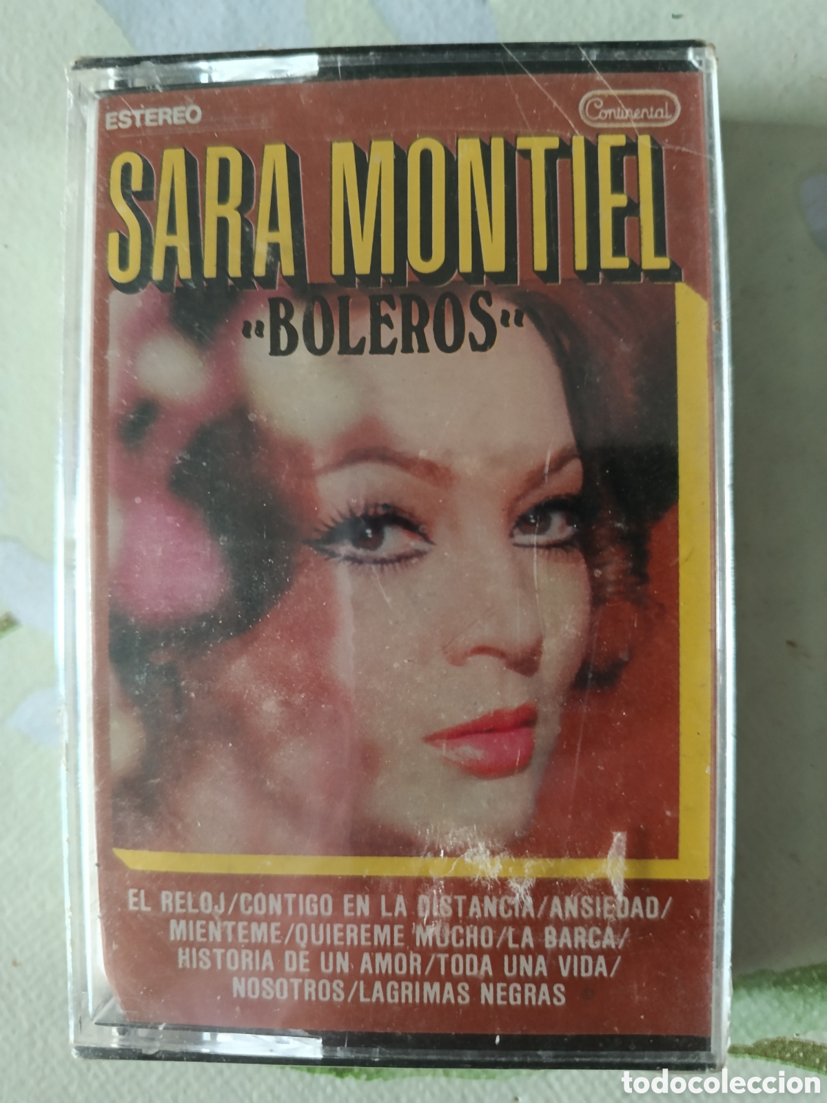 Casetes antiguos: Sara Montiel casette sello Continental editado en Espa&ntilde;a.